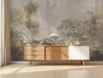 Shadowed Canopy — Tropical Botanical Wall Mural - Image 7