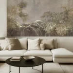 Shadowed Canopy — Tropical Botanical Wall Mural - Image 8