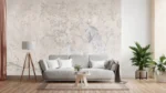 Ivory Grace — Chinoiserie White Peacock Wall Mural - Image 3