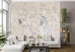 Ivory Grace — Chinoiserie White Peacock Wall Mural - Image 7