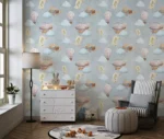 Dreamy Balloons — Hot Air Balloon Kids Wallpaper - Image 2