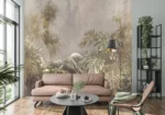 Shadowed Canopy — Tropical Botanical Wall Mural - Image 5