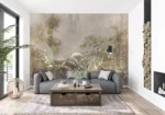 Shadowed Canopy — Tropical Botanical Wall Mural - Image 6